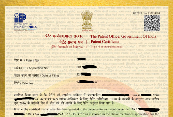 file patent application in india